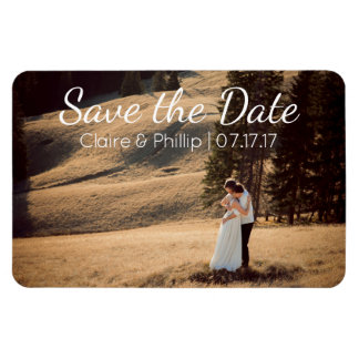 Custom Wedding Foto | SAVE THE DATE Magnet