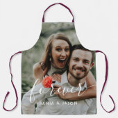 Custom Wedding Foto Schürze (Vorderseite)