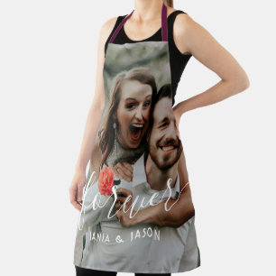 Custom Wedding Foto Schürze