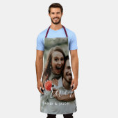 Custom Wedding Foto Schürze (Getragen)
