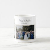 Custom Wedding Foto Tasse (Mittel)