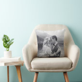 Custom Wedding Foto Throw Kissen (Stuhl )
