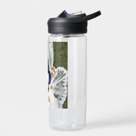 Custom Wedding Foto Trinkflasche (Links)