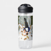 Custom Wedding Foto Trinkflasche (Vorderseite)