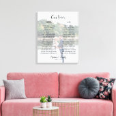 Custom Wedding Foto & Vows Canvas drucken Leinwanddruck (Insitu (Wohnzimmer))