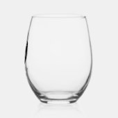 Custom Wedding Glassware Weinglas Ohne Stiel (Links)