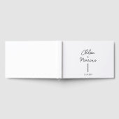 Custom Wedding Guest Book , Luxury Sand Color , Gästebuch (Voll)