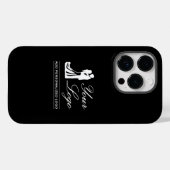 Custom Wedding Idee Personalisiertes Foto Design Case-Mate iPhone Hülle (Rückseite (Horizontal))