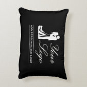 Custom Wedding Idee Personalisiertes Foto Design Dekokissen (Rückseite(Vertikal))