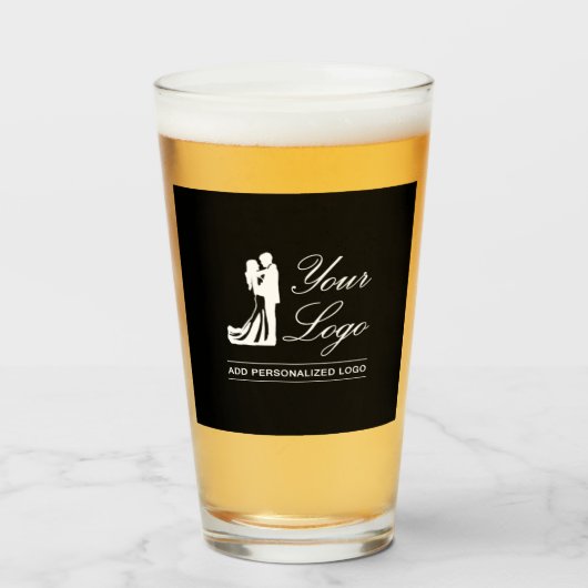 Custom Wedding Idee Personalisiertes Foto Design Glas (Vorne (Gefüllt))