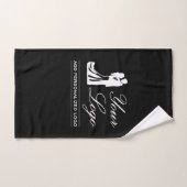 Custom Wedding Idee Personalisiertes Foto Design Handtuch (Handtuch)