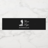Custom Wedding Idee Personalisiertes Foto Design Wasserflaschenetikett (Einzelnes Label)