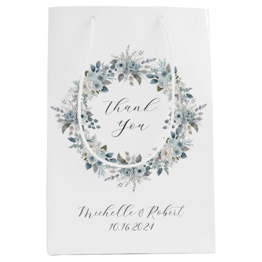 Custom Wedding Lieblings-Geschenktasche Mittlere Geschenktüte (Vorderseite)