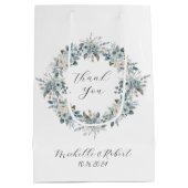 Custom Wedding Lieblings-Geschenktasche Mittlere Geschenktüte (Rückseite)