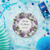 Custom Wedding Lilacs Paper Teller (Party)
