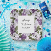 Custom Wedding Lilacs Paper Teller (Party)