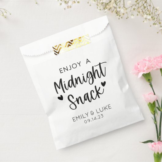 Custom Wedding Midnight Snack Geschenktütchen (Versiegelt)