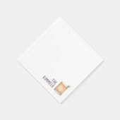 Custom Wedding Napkins Schraubendreher Cocktail St Serviette (Ecke)