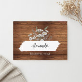 Custom wedding placeholder cards platzkarte