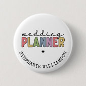 Custom Wedding Planer Event Planner Button (Vorderseite)