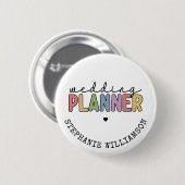 Custom Wedding Planer Event Planner Button (Vorne & Hinten)