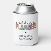 Custom Wedding Planer Event Planner Dosenkühler (Kanne Rückseite)