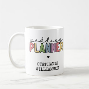 Custom Wedding Planer Event Planner Kaffeetasse