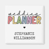 Custom Wedding Planer Event Planner Magnet (Vorne)