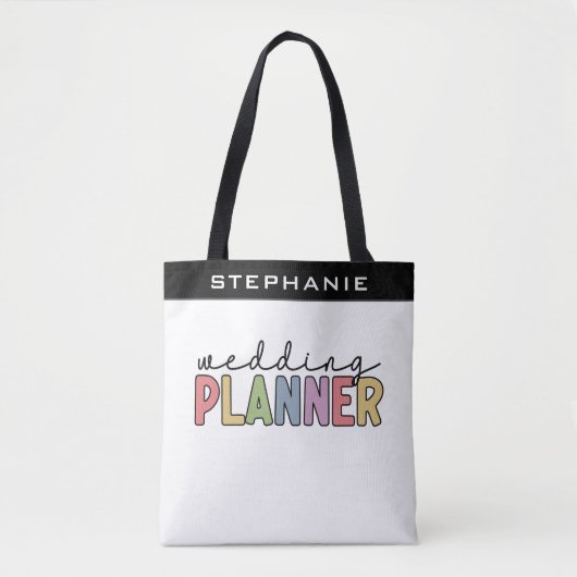 Custom Wedding Planer Event Planner Tasche (Vorderseite)