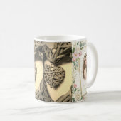 Custom Wedding Portrait Mug Kaffeetasse (VorderseiteRechts)