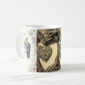 Custom Wedding Portrait Mug  Kaffeetasse (Vorderseite Links)