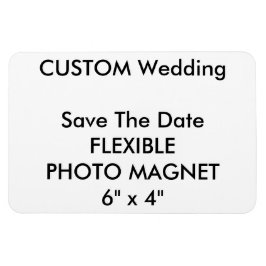 Custom Wedding Save the Date Foto Kühlschrankmagne Magnet