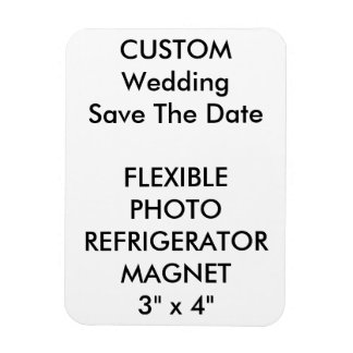 Custom Wedding Save the Date Foto Kühlschrankmagne Magnet