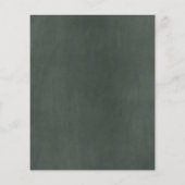 Custom Wedding Signs Chalkboard Lila Minze Floral (Rückseite)