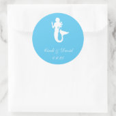 Custom Wedding Sticker Mermaid (Tasche)