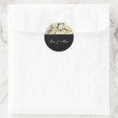 Custom Wedding Sticker Rose (Tasche)