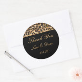 Custom Wedding Stickers Safari (Umschlag)