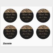 Custom Wedding Stickers Safari (Blatt)