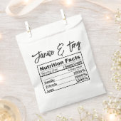Custom Wedding Thank You Bridal Shower Bachlorette Geschenktütchen (Ausgeschnitten)