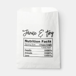 Custom Wedding Thank You Bridal Shower Bachlorette Geschenktütchen