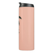 Custom Wedding Tumbler for Newlywed Bride & Groom Thermosbecher (Nach rechts gedreht)