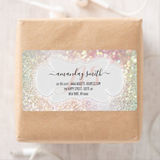 Custom Wedding UAWG Holograph Glitte (Insitu)