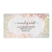 Custom Wedding UAWG Holograph Glitte (Vorne)