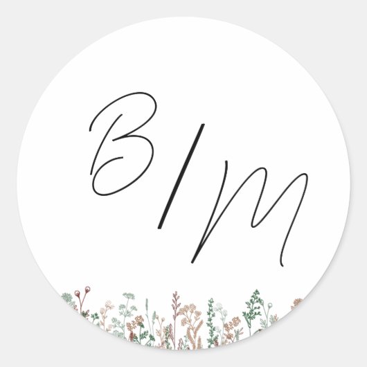 Custom Wedding Umschlag Aufkleber (Vorderseite)