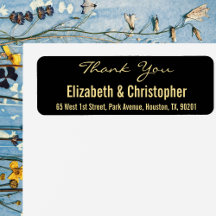 Custom Wedding Vielen Dank, dass Sie das Adresseti