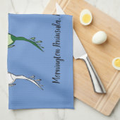 Custom Weedy Seadragon Küchentücher (Viertel Falte)