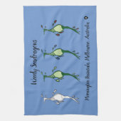 Custom Weedy Seadragon Küchentücher (Vertikal)