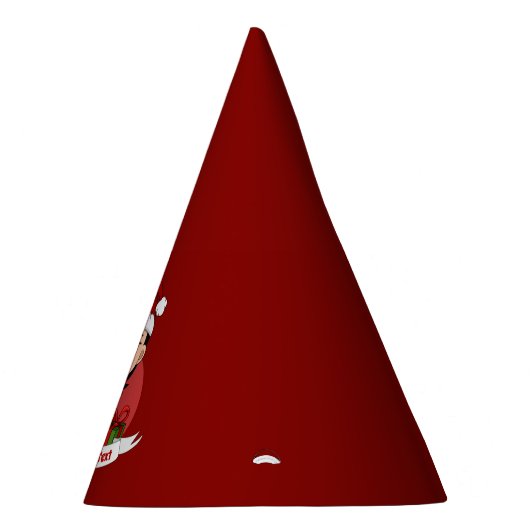 Custom Weihnachts Girl Cartoon Party Hut Partyhütchen (Rechts)