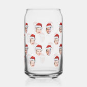 Custom Weihnachtsmannmütze Face Weihnachtsgeschenk Dosenglas (Rechts)