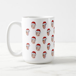 Custom Weihnachtsmannmütze Face Weihnachtsgeschenk Kaffeetasse